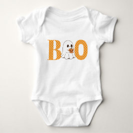 Ghost with Pumpkin Boo Baby erstes Halloween Baby Strampler