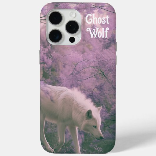 Ghost Wolf Case-Mate iPhone Hülle (Rückseite)