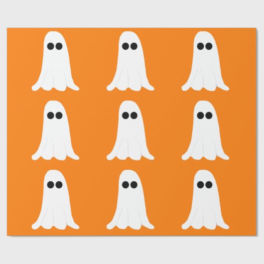 Ghost-Wrapping-Papier Geschenkpapier (Flach)