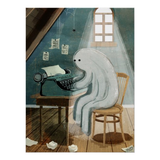 Ghost Writer Poster (Vorderseite)
