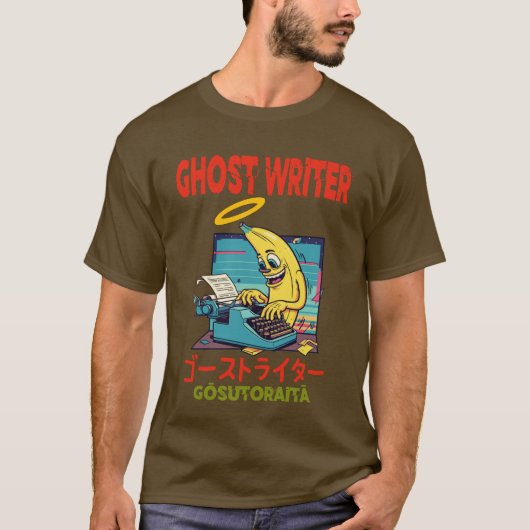 Ghost Writer T-Shirt (Vorderseite)