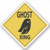 Ghost XING Aufkleber (Vorderseite)