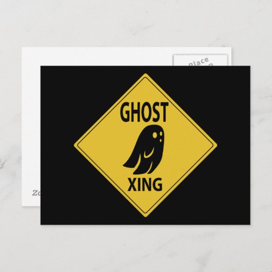 Ghost Xing Postkarte (Vorne/Hinten)