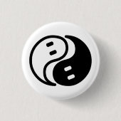Ghost Yin Yang Button (Vorderseite)