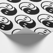 Ghost Yin Yang Geschenkpapier (Ecke)