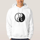 Ghost Yin Yang Hoodie (Vorderseite)