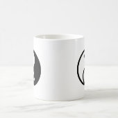 Ghost Yin Yang Kaffeetasse (Mittel)