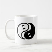 Ghost Yin Yang Kaffeetasse (Links)