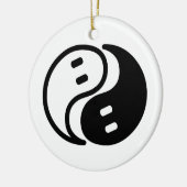 Ghost Yin Yang Keramik Ornament (Links)