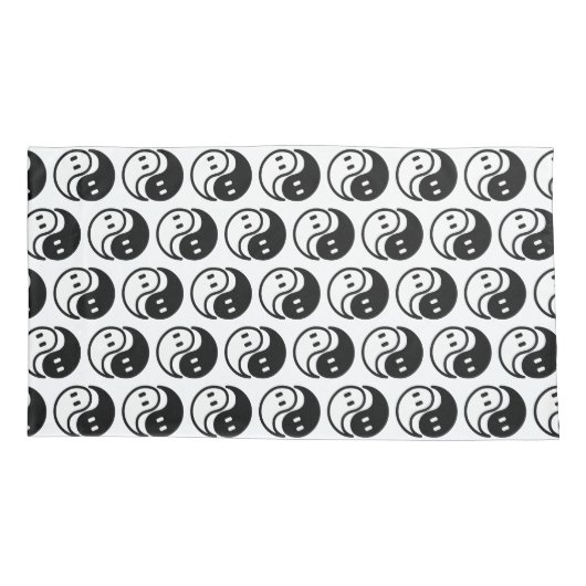 Ghost Yin Yang Kissenbezug (Rückseite-Links)