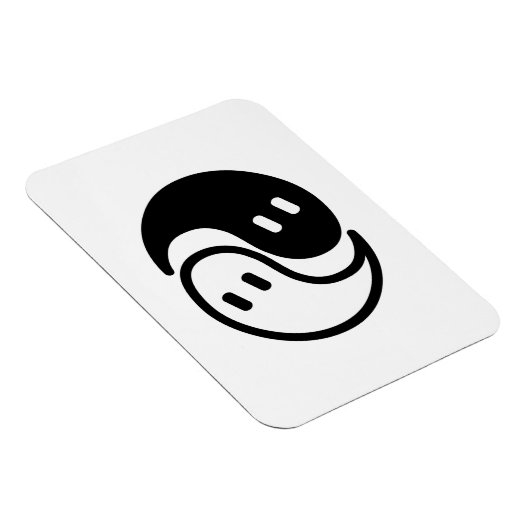 Ghost Yin Yang Magnet (Rechte Seite)
