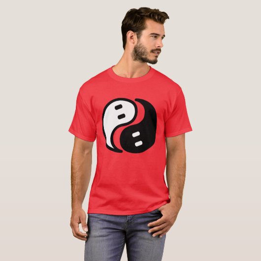 Ghost Yin Yang T-Shirt (Vorne ganz)