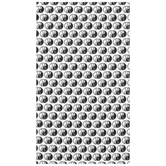 Ghost Yin Yang Tischdecke (Vorderseite)