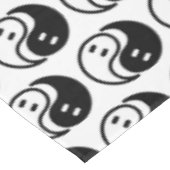 Ghost Yin Yang Tischdecke (Schrägansicht)