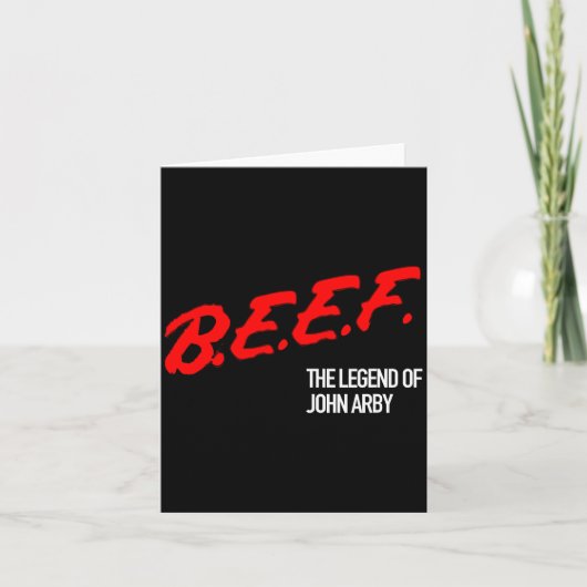 Ghostbeef - Legends  Karte (Vorderseite)