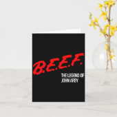 Ghostbeef - Legends  Karte (Gelbe Blume)