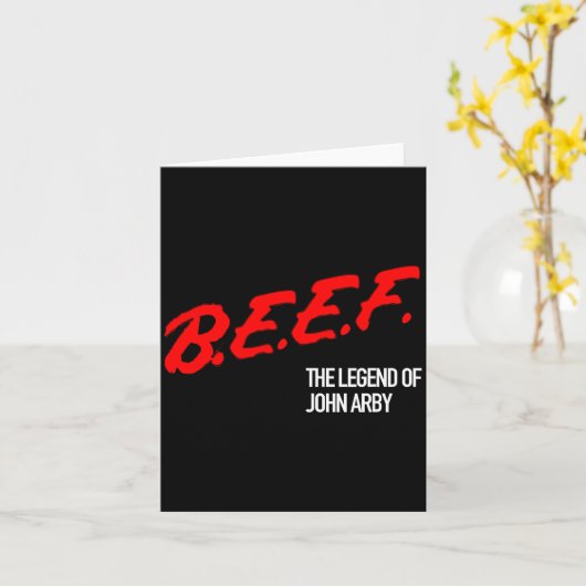 Ghostbeef - Legends  Karte (Gelbe Blume)