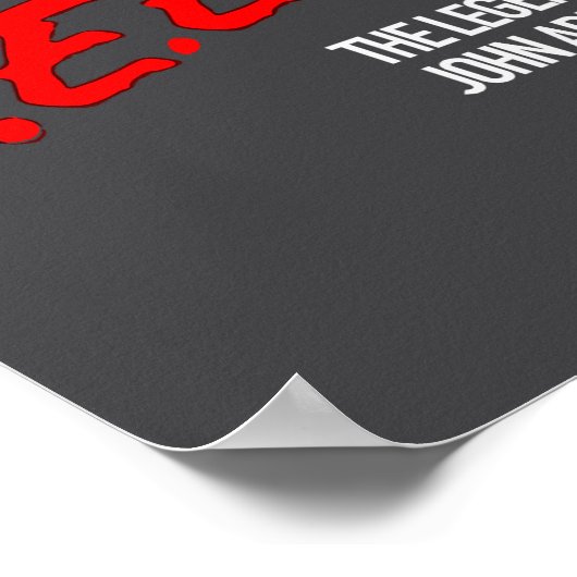 Ghostbeef - Legends  Poster (Ecke)