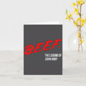 Ghostbeef - Legends Premium Tri-blend  Karte (Gelbe Blume)