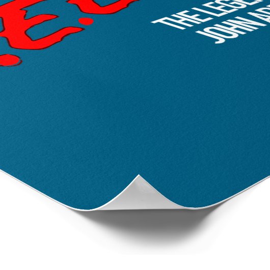 Ghostbeef - Legends Premium Tri-blend  Poster (Ecke)