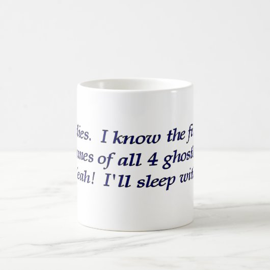 Ghostbusters Datums-Witz Kaffeetasse (Mittel)