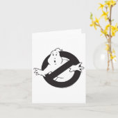 Ghostbusters Frozen Empire Black No Ghost Logo Karte (Gelbe Blume)