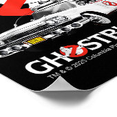 Ghostbusters Halloween Design Ecto 1 Poster (Ecke)