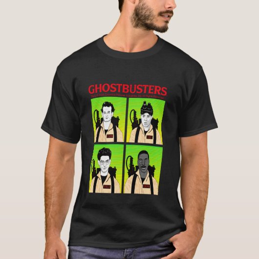 Ghostbusters Halloween-Design Venkman Stantz Speng T-Shirt (Vorderseite)