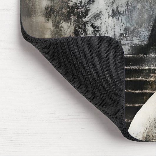 Ghosted Abbildung auf Treppen 3 Supernatural Occul Mousepad (Ecke)