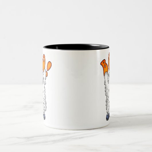 Ghosted Boo Zweifarbige Tasse (Mittel)