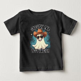 Ghosted Cowboy TootyNoise Cartoon Baby T-shirt