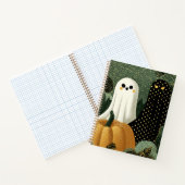 Ghosted Friends Tasche Spiral Notebook Notizblock (Innenseite)