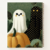 Ghosted Friends Tasche Spiral Notebook Notizblock (Rückseite)