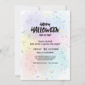 Ghosted Fun Halloween Einladung (Rückseite)