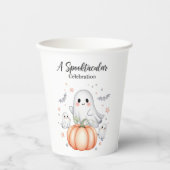 Ghosted Fun Halloween Pappbecher (Vorderseite)
