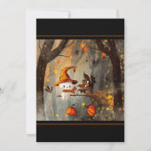 Ghosted Fun Halloween-Party Einladung (Rückseite)