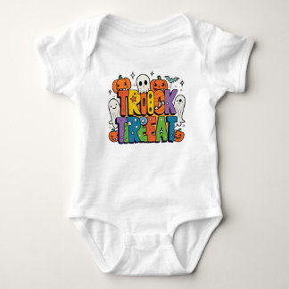 Ghosted Fun Halloween Vibes Baby Strampler