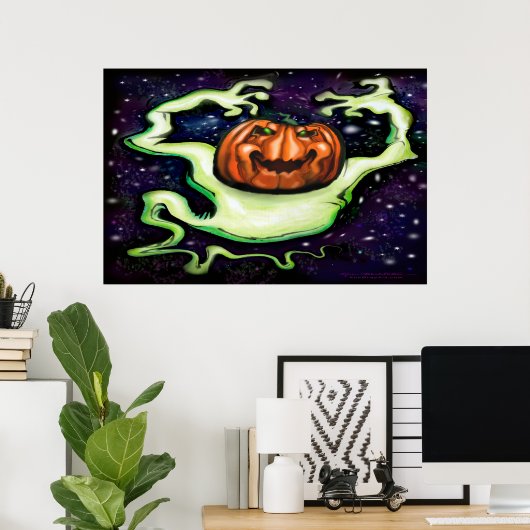 Ghosted Fun Poster (Heimbüro)