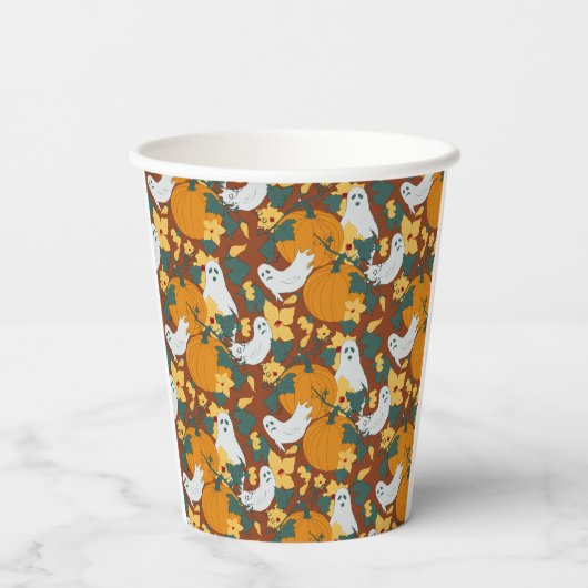 Ghosted Garden Pappbecher (Rückseite)