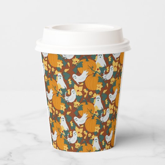 Ghosted Garden Pappbecher (Rückseite)