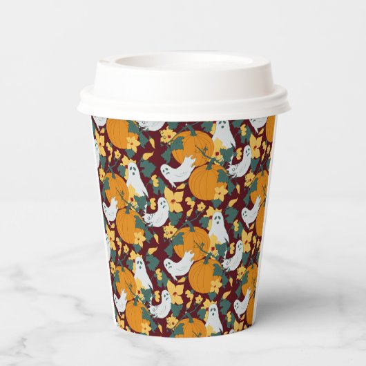 Ghosted Garden Pappbecher (Rückseite)
