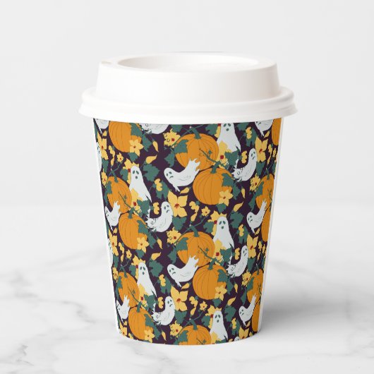 Ghosted Garden Pappbecher (Rückseite)