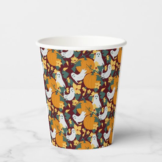 Ghosted Garden Pappbecher (Rückseite)