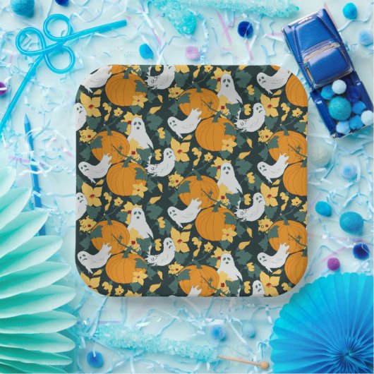 Ghosted Garden Pappteller (Party)