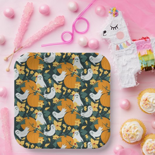 Ghosted Garden Pappteller (Party)