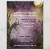 Ghosted Halloween-Party Flyer (Vorne)