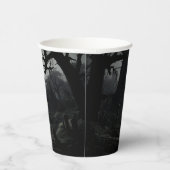 Ghosted Hexches Manor Halloween Pappbecher (Rechts)