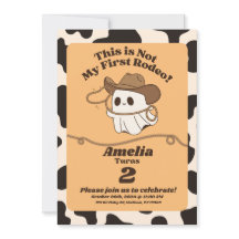 Ghosted "Not My First Rodeo" Einladung zum Geburts