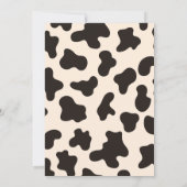 Ghosted "Not My First Rodeo" Einladung zum Geburts (Rückseite)