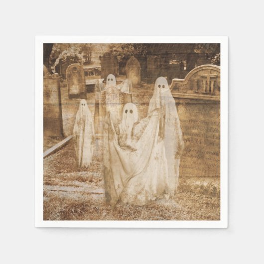 Ghosted Paper Napkin Serviette (Vorderseite)